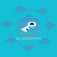 blockchain protection data vector