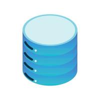 database center icon vector