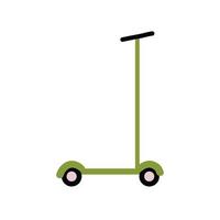 kick scooter icon vector