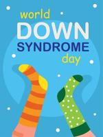 world down syndrome day vector