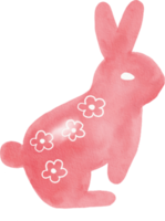 colorida acuarela de pascua pintada png