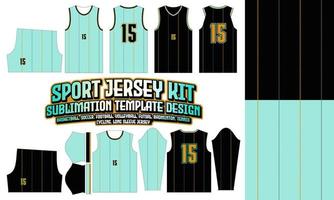 Milwaukee bucks jersey design pattern template Vector Image