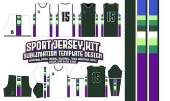 deporte jersey milwaukee bucks impresión diseño patrón sublimación fútbol bádminton vector