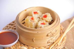 Chicken Dimsum with Sauce photo