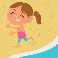 kids summer, related vector