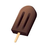 chocolate ice cream vector