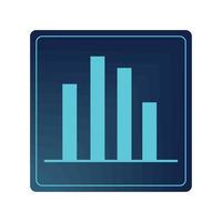 statistics chart report vector