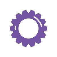 gear cogwheel icon vector