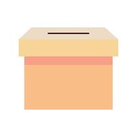 icono de caja de votación vector