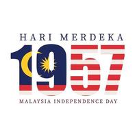 malaysia independence day vector