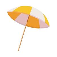icono de paraguas abierto vector