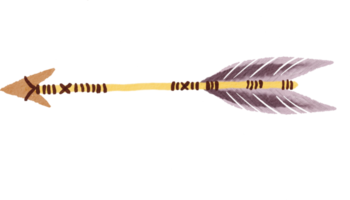 pluma bohemia acuarela pintada png