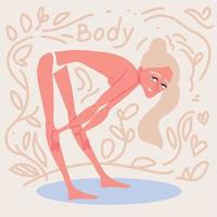 body positive concept vector