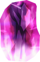 watercolor painted crystal png