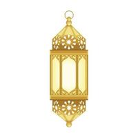 arabic traditional lantern vector