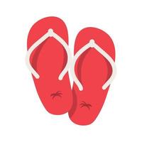 sandals casual icon vector