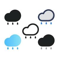 Rainy Season Icon vector