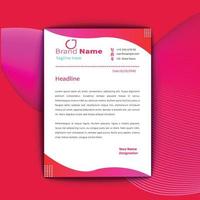 Business letterhead design for your business vector