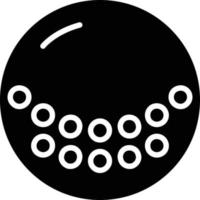 Golf Ball Glyph Icon vector