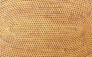 Weave pattern  rattan background photo