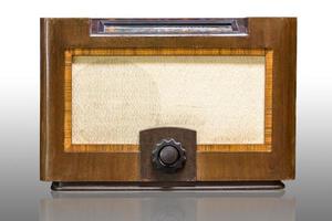 Antique radio transitor photo