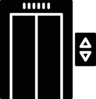 Lift Glyph Icon vector