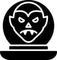 Ectoplasm Glyph Icon vector