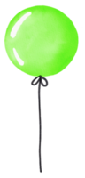 waterverf ballon voor verjaardag png