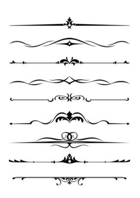 Borders and monograms