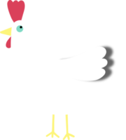 pollo lindo de dibujos animados png