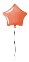 ballon étoile aquarelle png