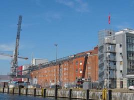 Luebeck,germany,2020-The city of Luebeck at the baltic sea in germany photo