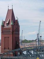 Luebeck,germany,2020-The city of Luebeck at the baltic sea in germany photo