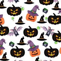 fantasma telaraña negro cráneo calabaza murciélago araña dulces horror feliz halloween modelo fondo foto