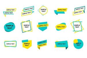 Simple and pop speech bubbles 04 pop editable line width speech bubbles, balloons, frames, frames, illustrations vector