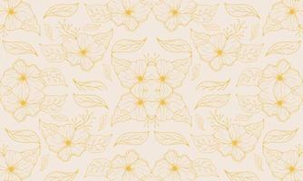 Vector floral pattern.Design for wallpaper, wrapping paper, background, fabric. Seamless vector pattern with ornate flowers.