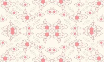 Vector floral pattern.Design for wallpaper, wrapping paper, background, fabric. Seamless vector pattern with ornate flowers.