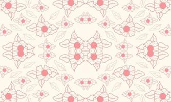 Vector floral pattern.Design for wallpaper, wrapping paper, background, fabric. Seamless vector pattern with ornate flowers.