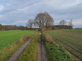 hiking in the german muensterland photo