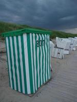 Baltrum island in the north sea photo