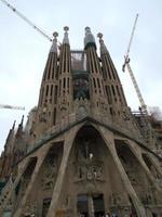 the city of Barcelona in spain photo