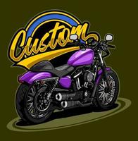 motorcycle vector template