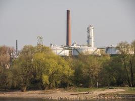 the rhine river near cologne photo