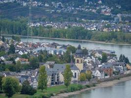 Koblenz at the rhine river photo