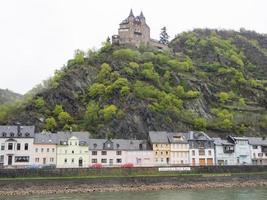 the river rhine in germany photo