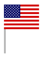 United States flag symbol PNG file.