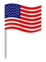 United States flag symbol PNG file.