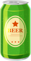 Exquisite beer illustration png