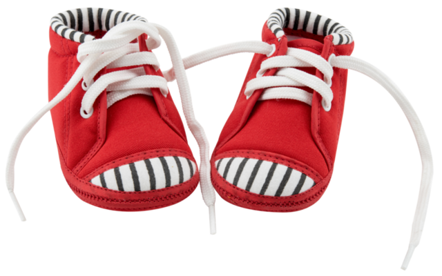 civilisation holdall lure Red baby shoes isolated. 11222240 PNG