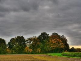 tiempo de otoño en westfalia foto